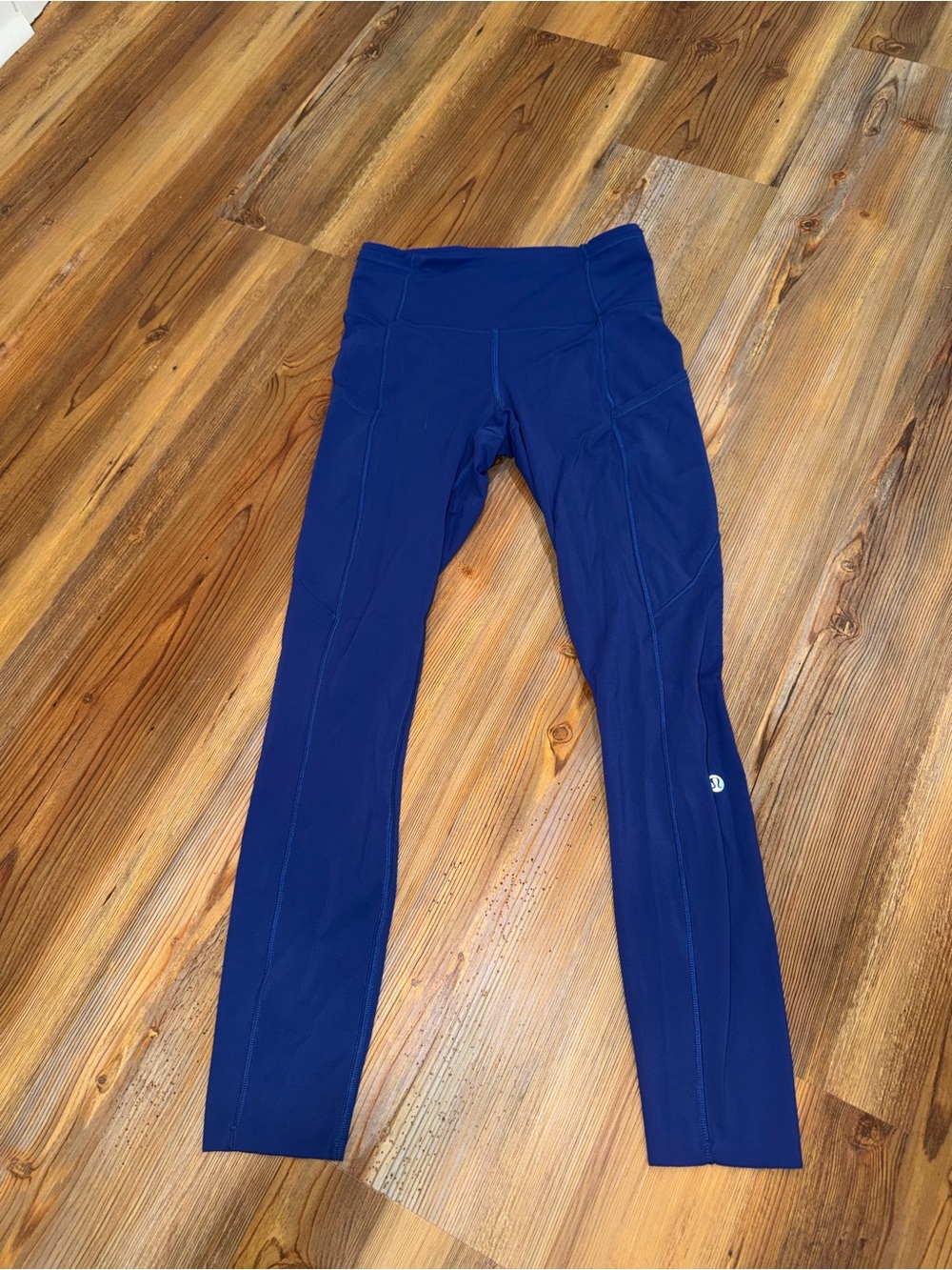 Lululemon Royal Blue Fast and Free Leggings